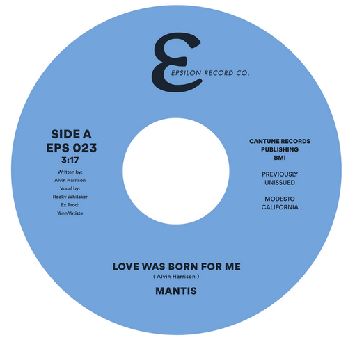 MANTIS - LOVE WAS BORN FOR ME [7" Vinyl]