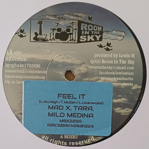 Mad X , Tara Lew and Meelo Medina - Feeling It / Babylon Time Dun [10" Vinyl] (RSD 2026)