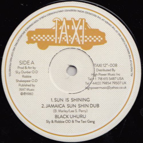 Black Uhuru / Joy White – Sun Is Shining / Tribulation (Vinyl)