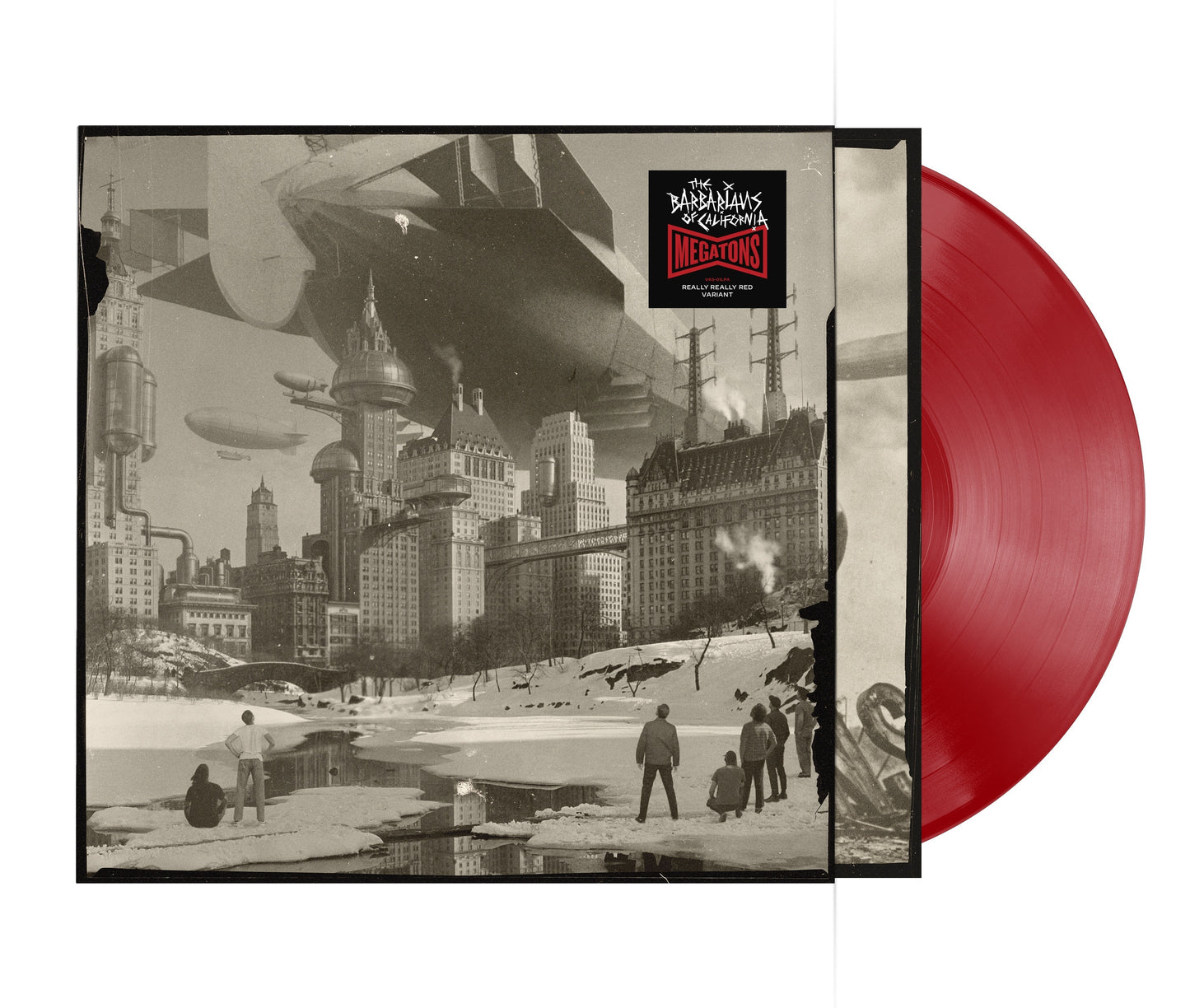 The Barbarians Of California - MEGATONS [Colour LP]