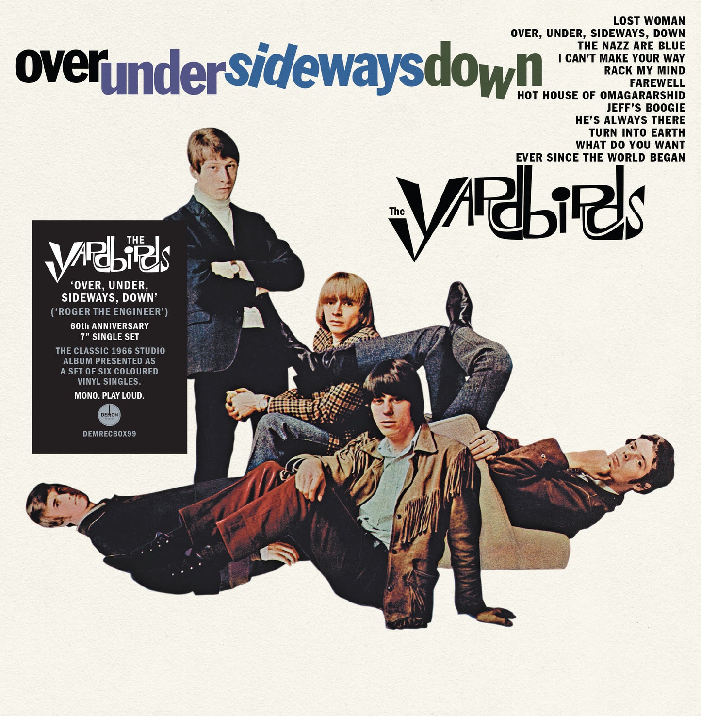The Yardbirds - Over, Under, Sideways, Down [6 x 7" Single Boxset]