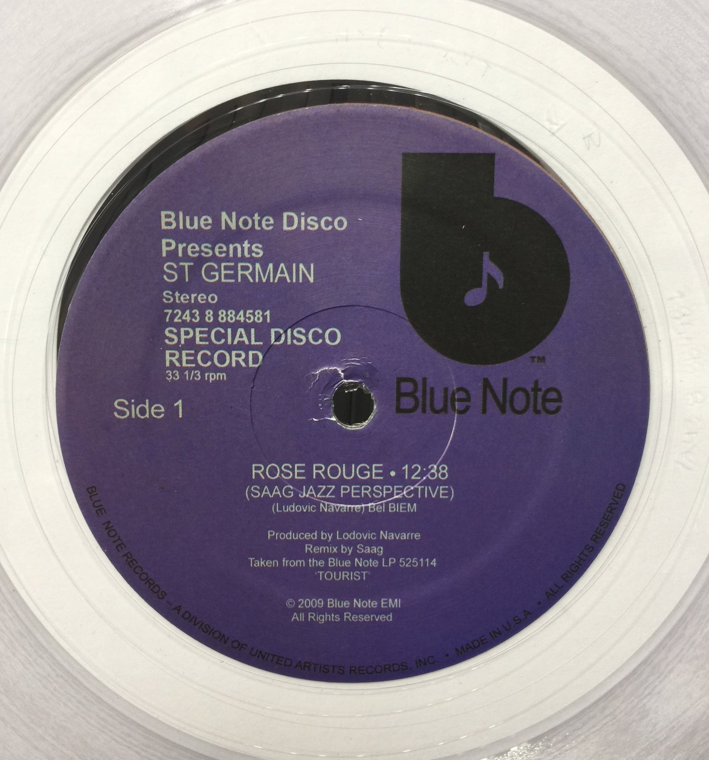 St. Germain - Rose Rouge (Saag Remixes) (Transparent Vinyl)