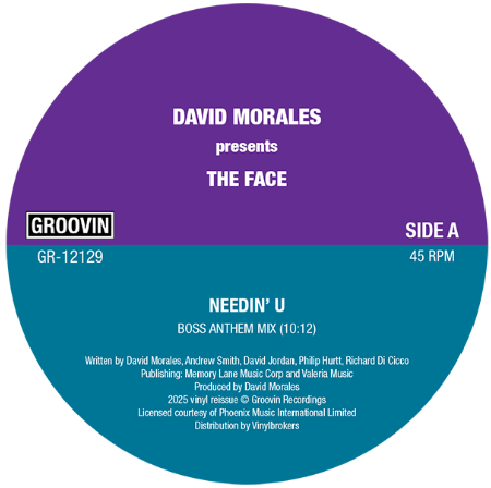 David Morales pres. The Face - Needin' U