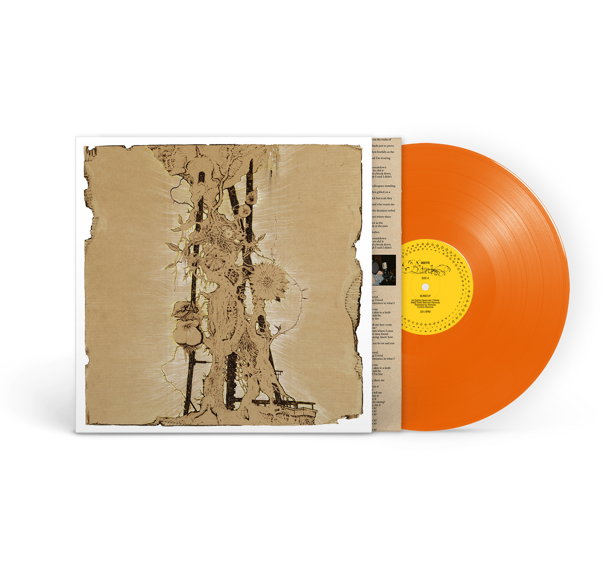 ODETTE - BLINK [Yellow/Orange Regrind Vinyl]