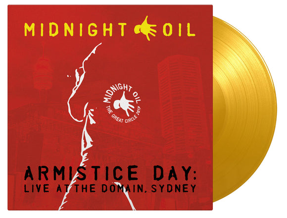 Midnight Oil - Armistice Day Live At The Domain, Sydney (3LP Yellow Coloured)