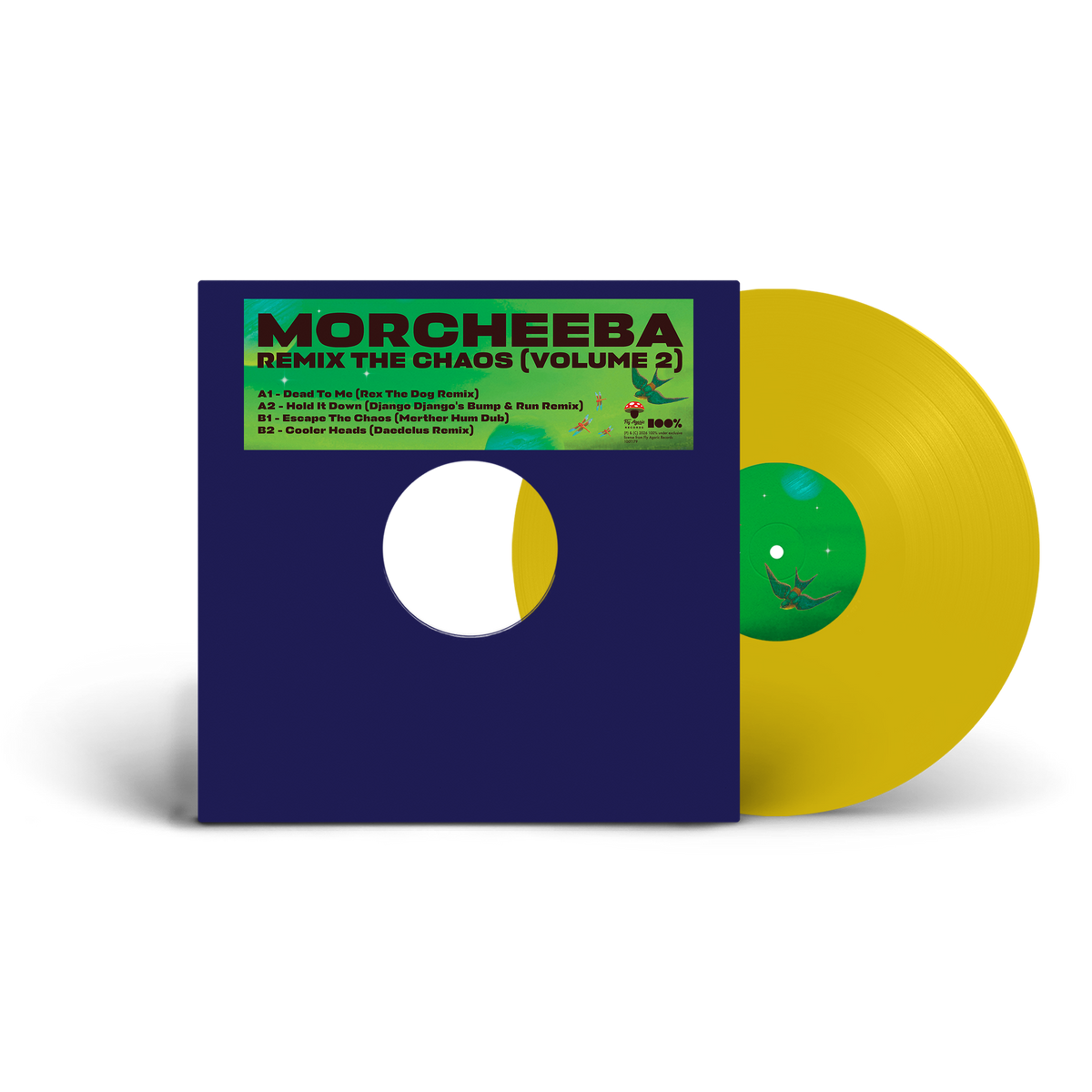 MORCHEEBA - REMIX THE CHAOS (VOLUME 2) (Yellow Vinyl)