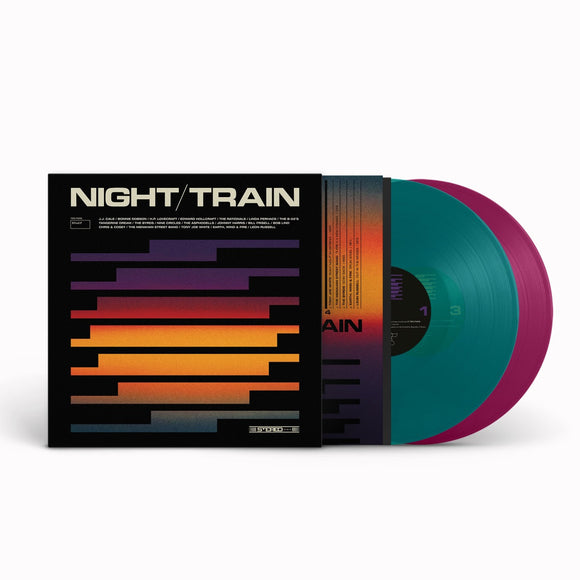 Various Artists - Night Train: Transcontinental Landscapes 1968 – 2019 [2LP TRANSPARENT PETROL/MAGENTA SKY]