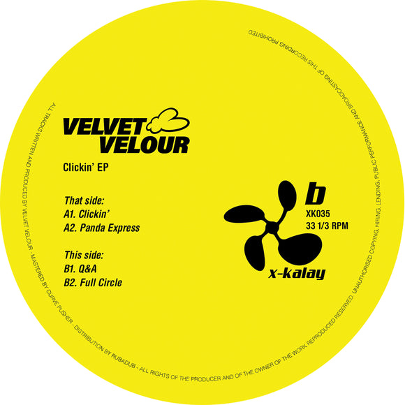 Velvet Velour  - Clickin’ EP