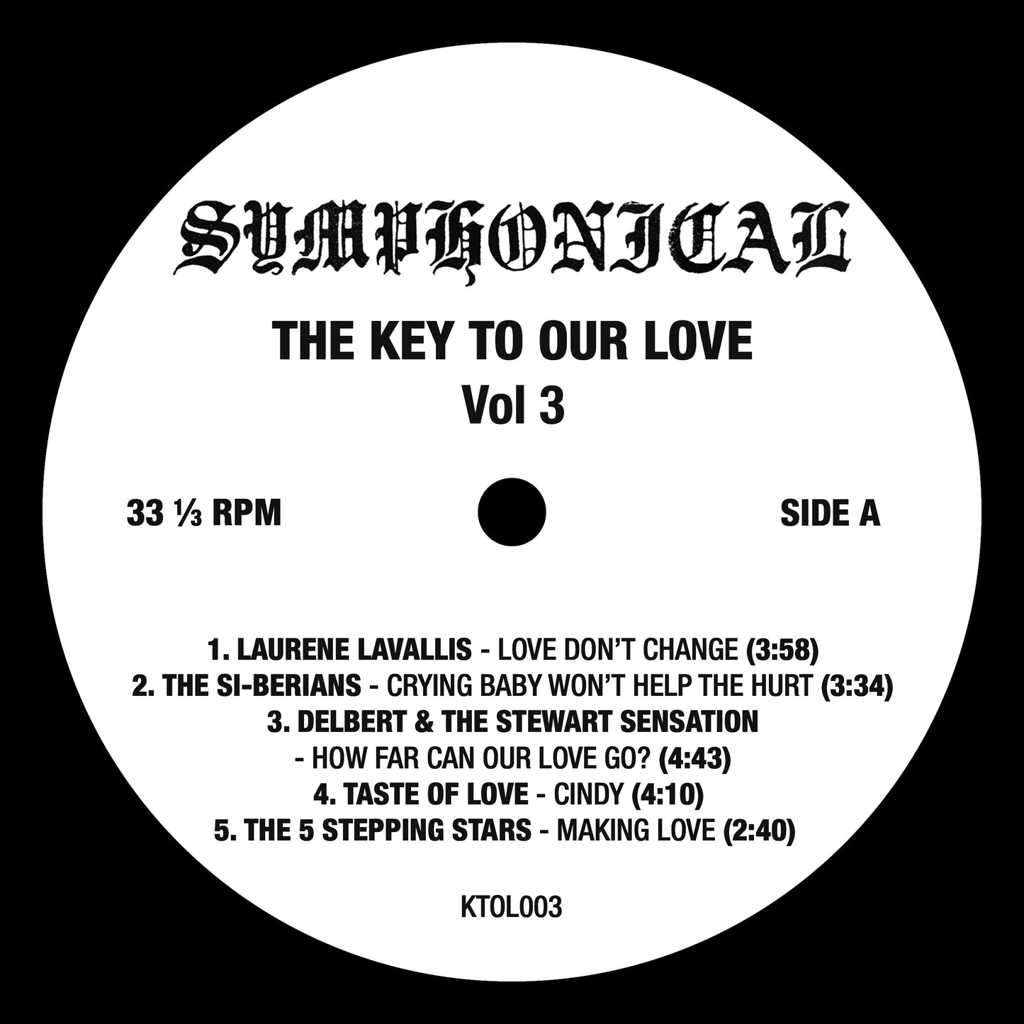 Various Artists - The Key To Our Love Vol.3 Compilation