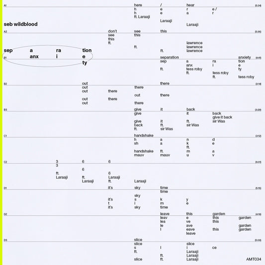 Seb Wildblood - Separation Anxiety