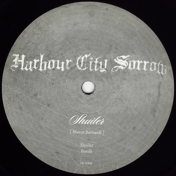 Marco Bernardi - Shuiler  Label: Harbour City Sorrow