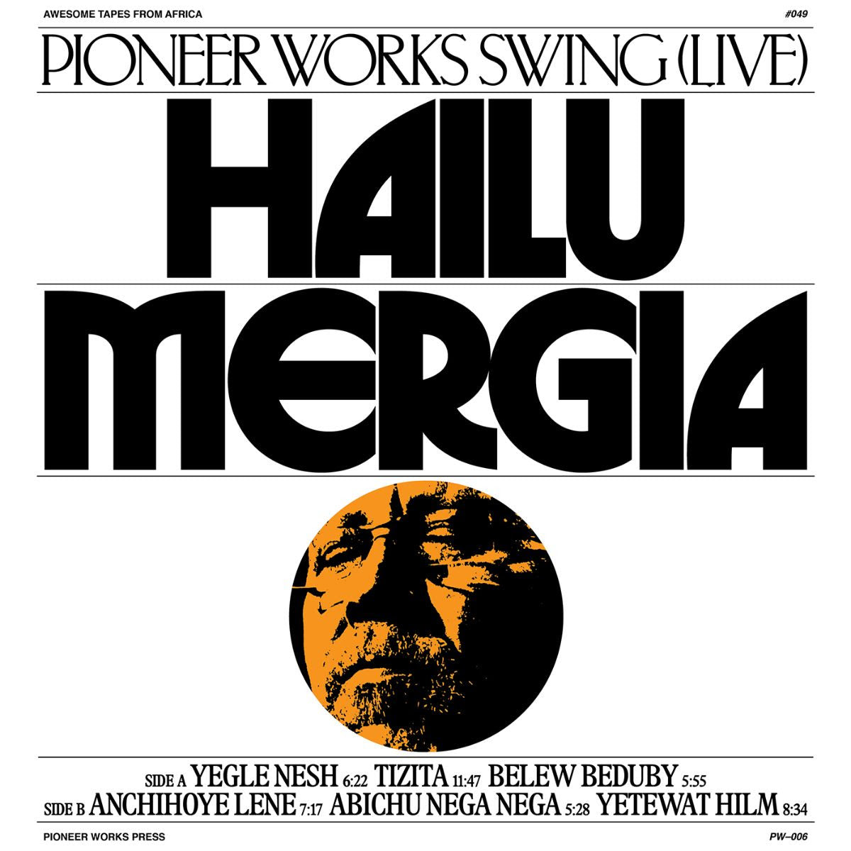 Hailu Mergia - Pioneer Works Swing (Live) [CD]