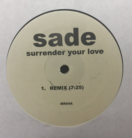 Sade - Surrender Your Love / Haunt Me (Mixes)