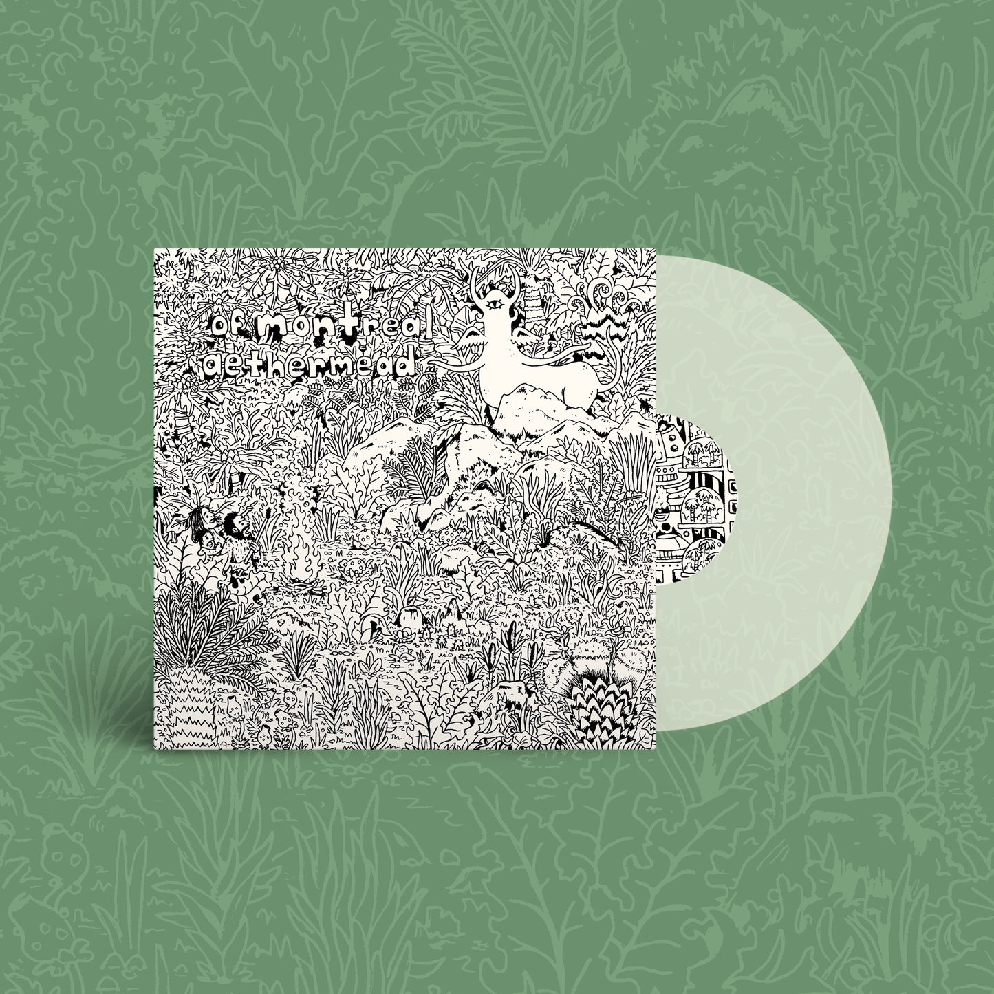 ❂ of Montreal - aethermead [cloudy Clear vinyl]