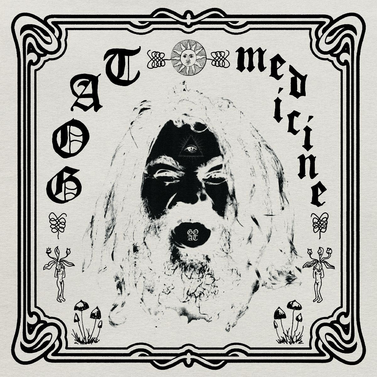Goat - Medicine [Black Trip Colour Vinyl]