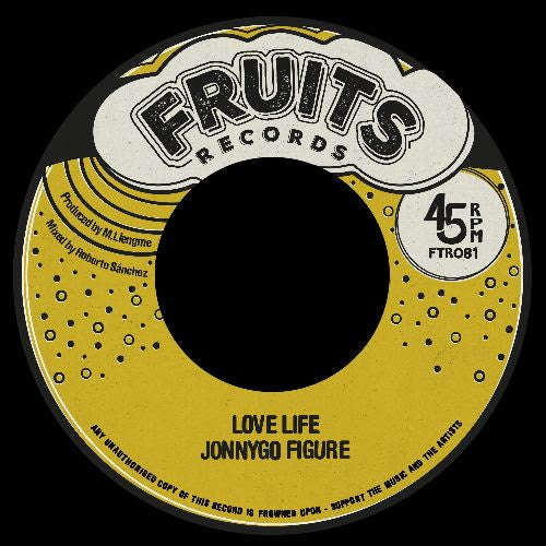 JonnyGo Figure & The 18th Parallel - Love Life [7" Vinyl]