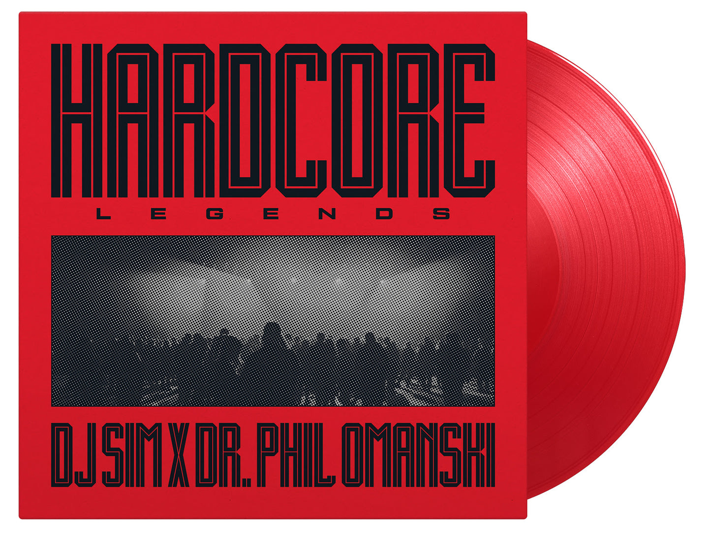 DJ Sim X Dr. Phil Omanski - Hardcore Legends (1LP Coloured)