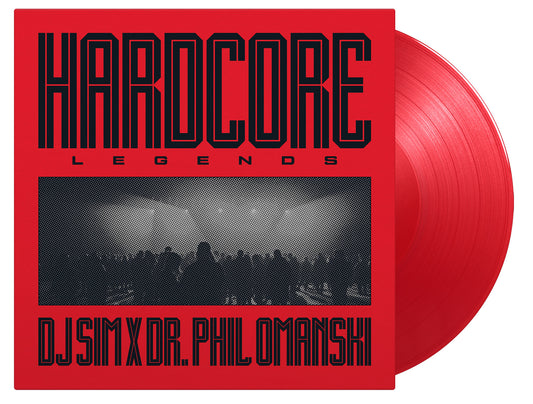 DJ Sim X Dr. Phil Omanski - Hardcore Legends (1LP Coloured)