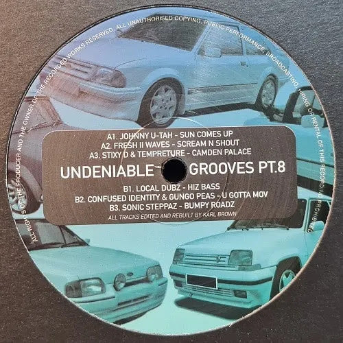 Various Artists Title: Undeniable Grooves Pt. 8