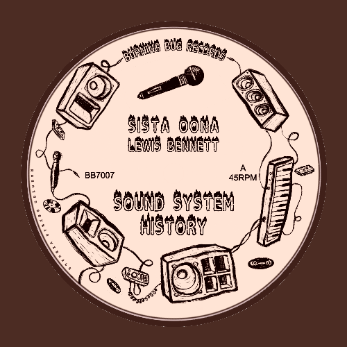Lewis Bennett & Sista Oona - Sound System History [7" Vinyl]