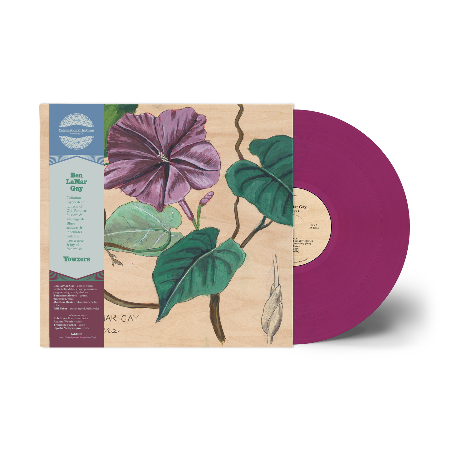 Ben Lamar Gay - Yowzers [Purple Coloured Vinyl]
