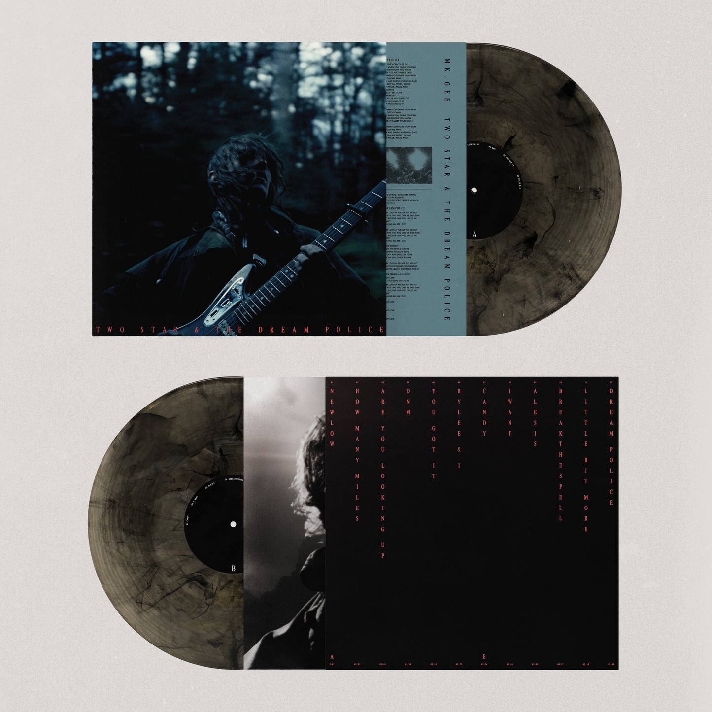 Mk.Gee - Two Star & The Dream Police [black marble coloured vinyl]