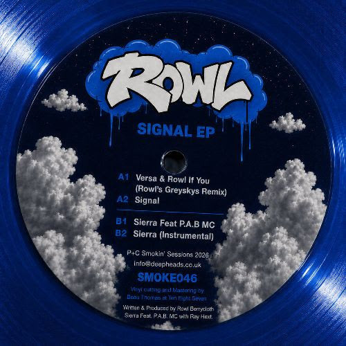 Rowl - Signal EP [Transparent Blue Vinyl]