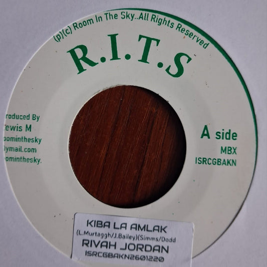Rivah Jordan / Vin Gordon - Kiba La Amlak [7" Vinyl]