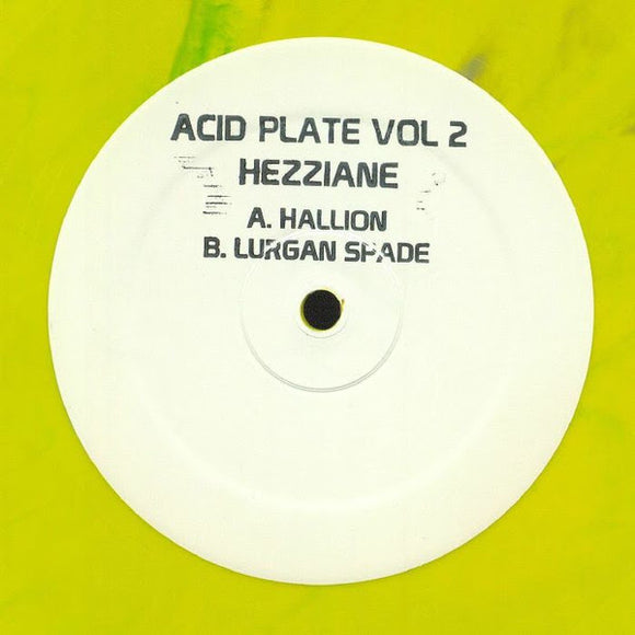 Hezzaine - Acid Plate Vol.2 [Lime Green Vinyl]