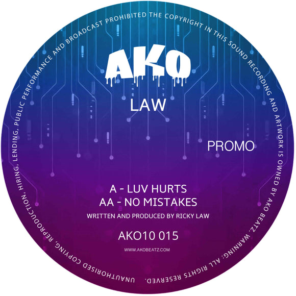 Law - Luv Hurts / No Mistakes [10