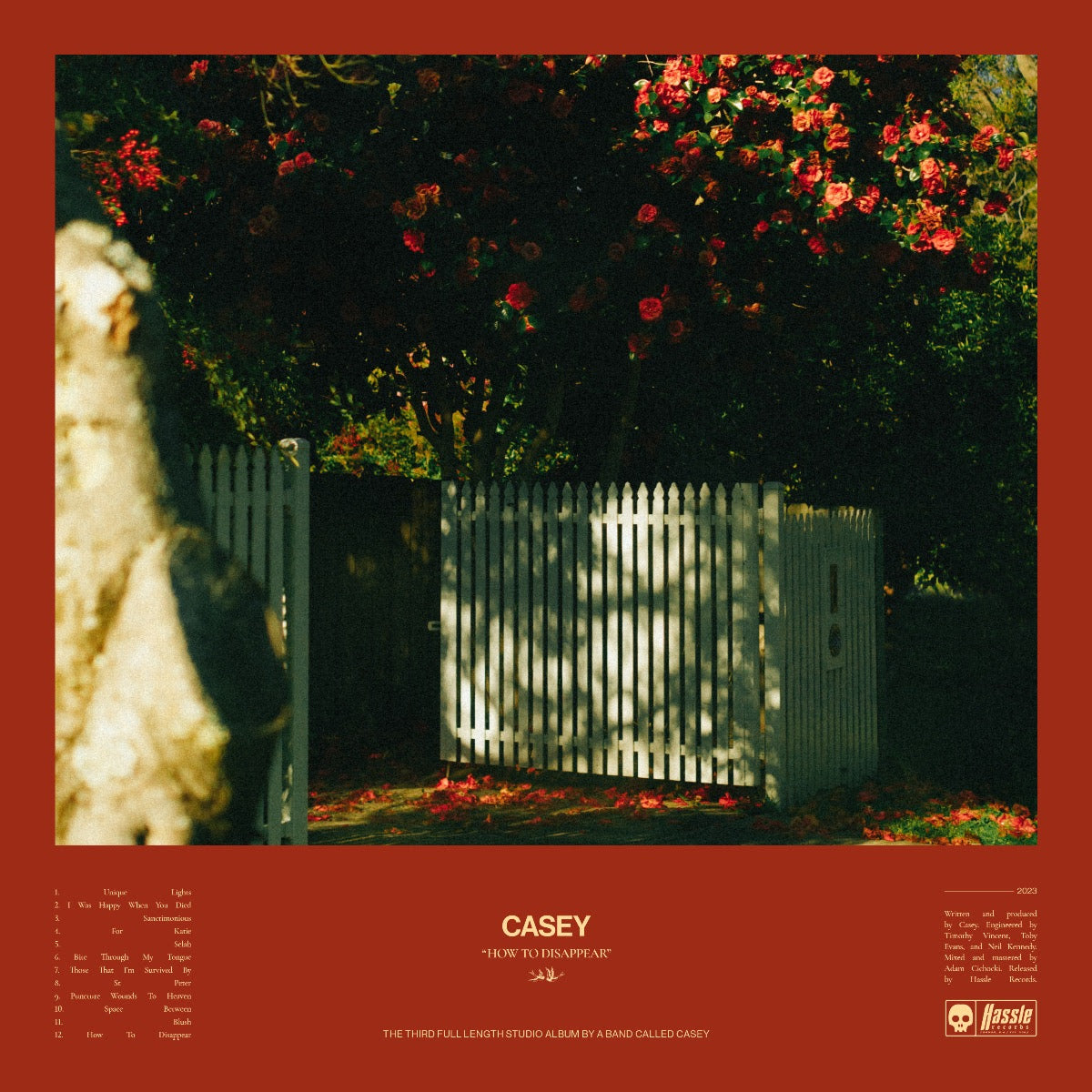 Casey - How To Disappear [CD]