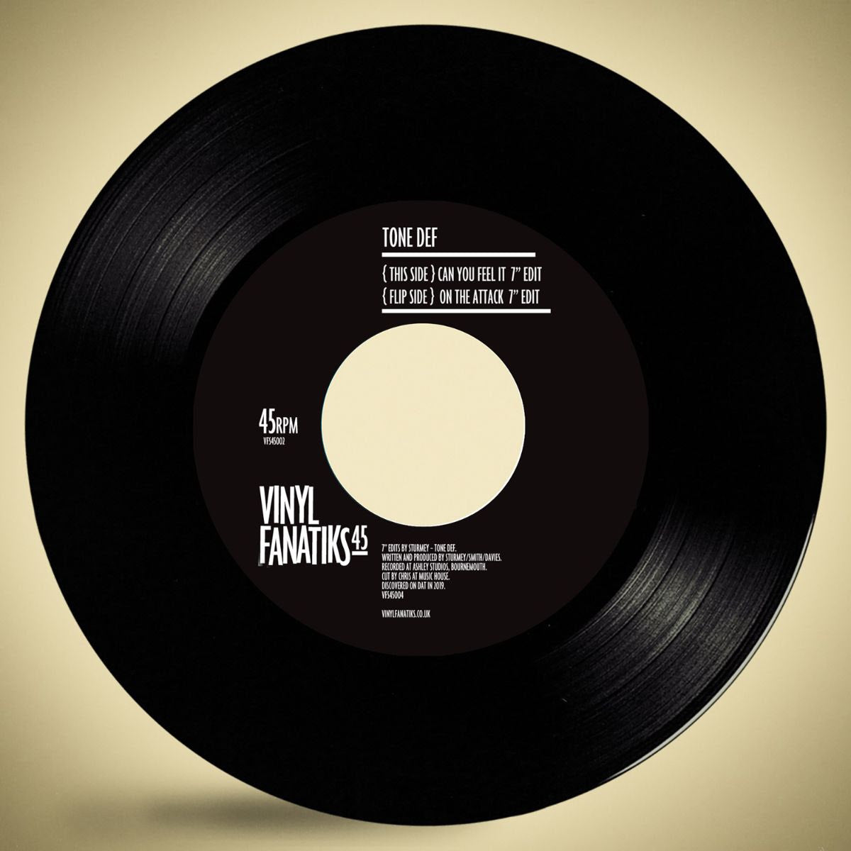 Tone Def - Can You Feel It/On The Attack [7" Vinyl]