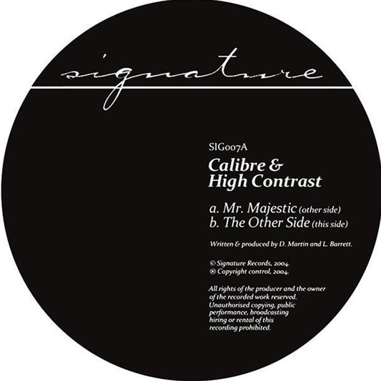 Calibre & High Contrast - Mr. Majestic