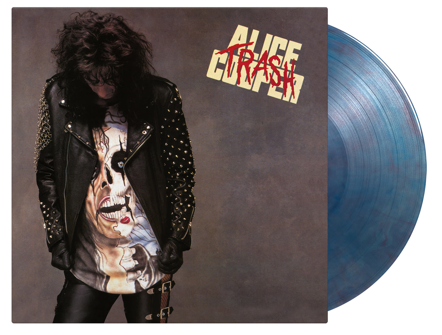 Alice Cooper - Trash (1LP Blue & Red Coloured)