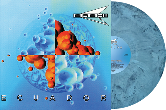 Sash! - Ecuador (light blue splattered)