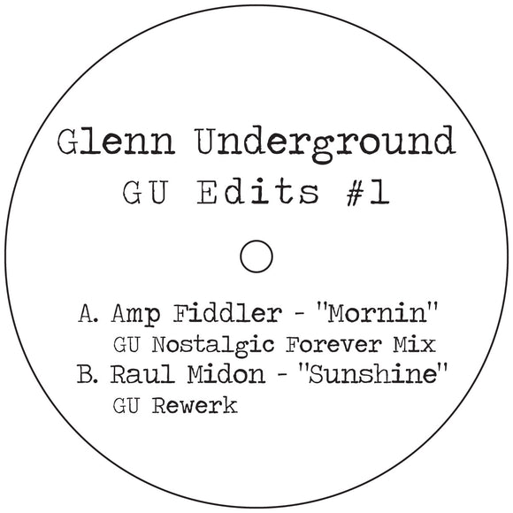 Glenn Underground - GU Edits 1 & 2 [2LP Blue]