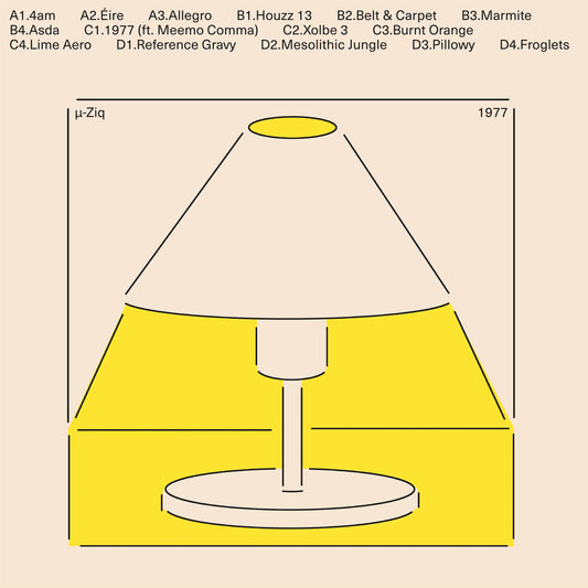 µ-Ziq - 1977 [Yellow Vinyl 2LP]