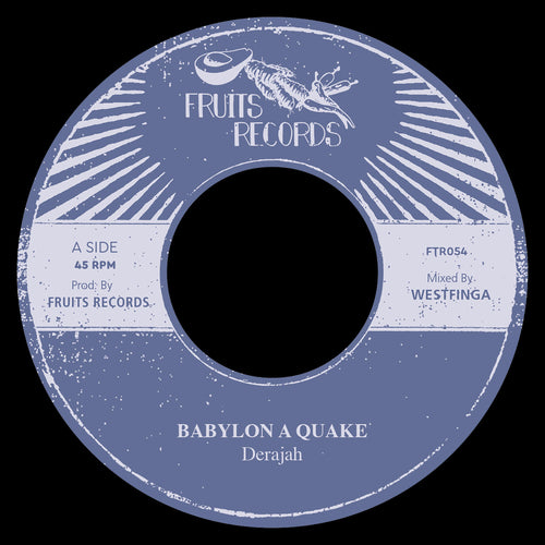 Derajah, The 18th Parallel - Babylon A Quake [7" Vinyl]
