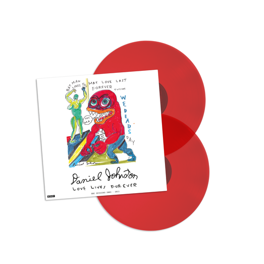 Daniel Johnston - Love Lives Forever (BBC Sessions 2003-2011) [double red transparent vinyl]