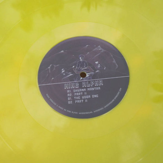 King Alpha - Dhyāna Mantra / The Yoga One [Yellow Vinyl Edition]