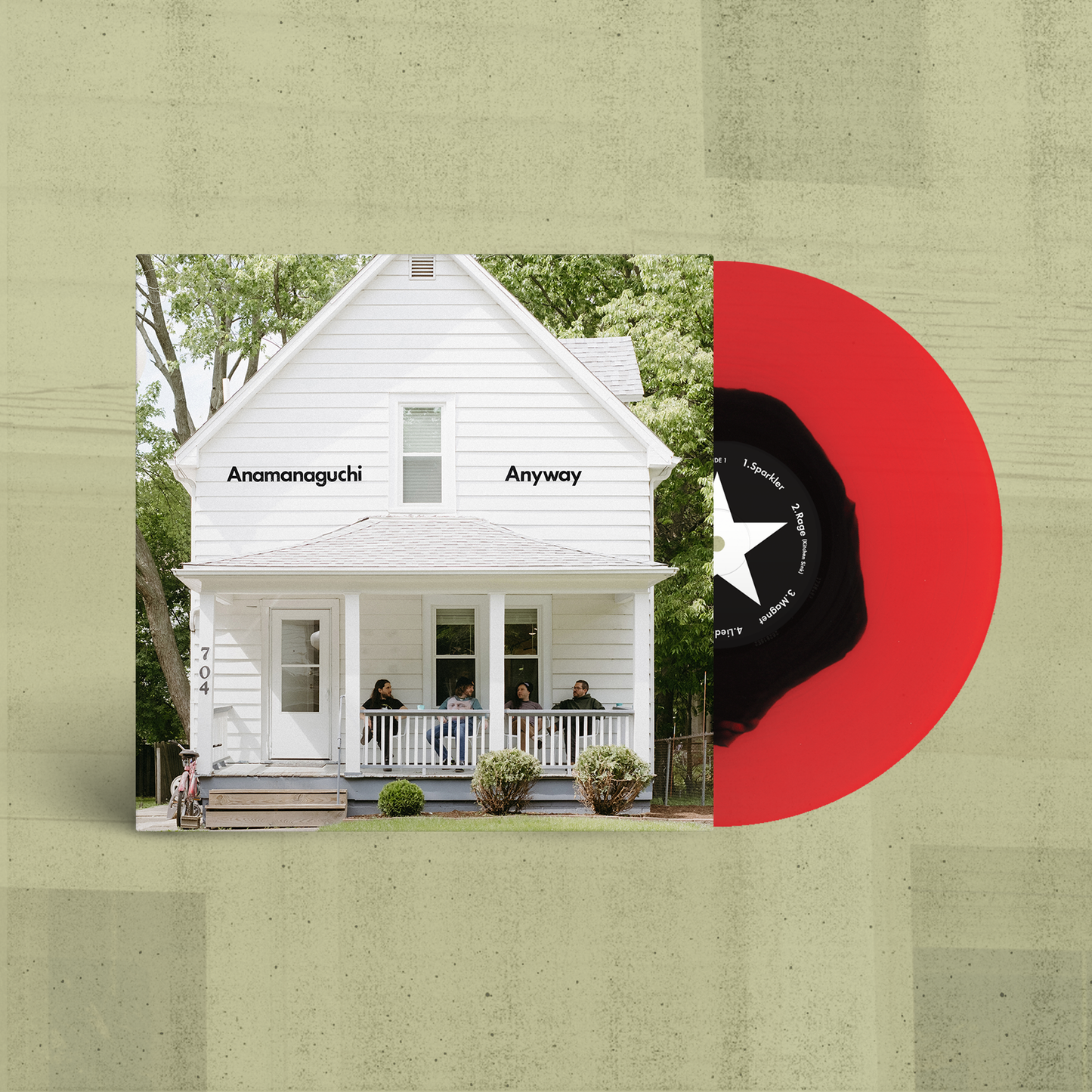Anamanaguchi - Anyway [Black in Red vinyl]
