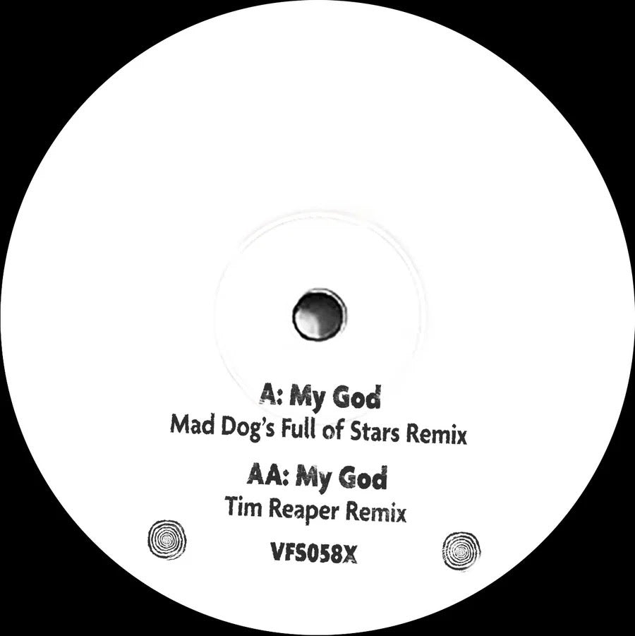 Mad Dog - My God (Mad Dog & Tim Reaper Remixes) [10" Hand-Stamped Vinyl]