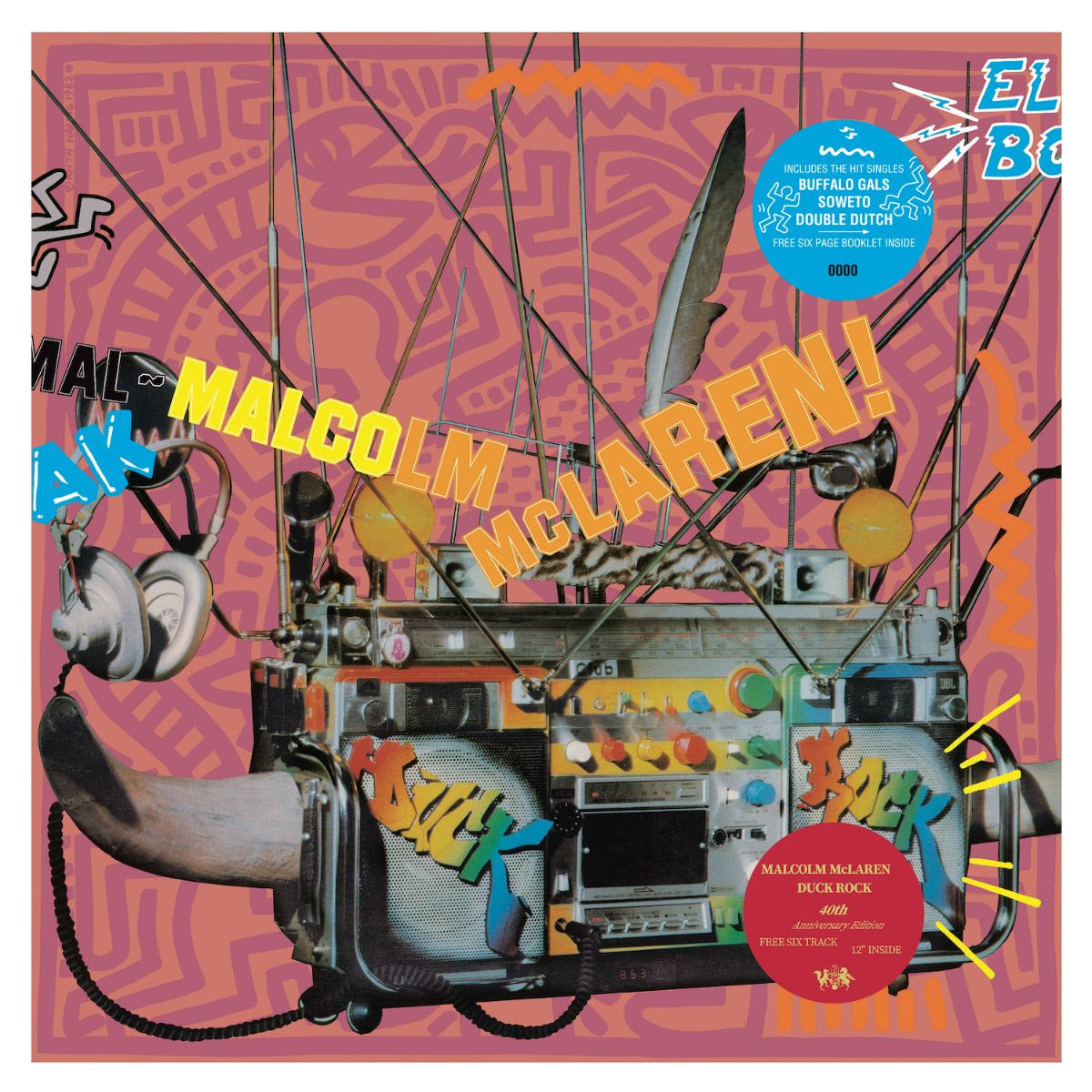 Malcolm McLaren - Duck Rock [40th Anniversary Edition] (2LP Coloured Vinyl)