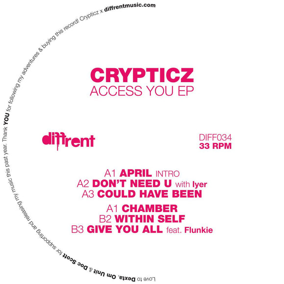 Crypticz - Access You EP