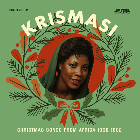 Various Artists - Krismasi: Christmas Songs From Africa 1968-1982 [White on Red Inkplosion coloured vinyl]