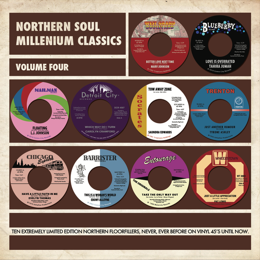 SUMMER 2024 Vol 4 UNISSUED NORTHERN & MODERN SOUL [7"x10 Box Set]