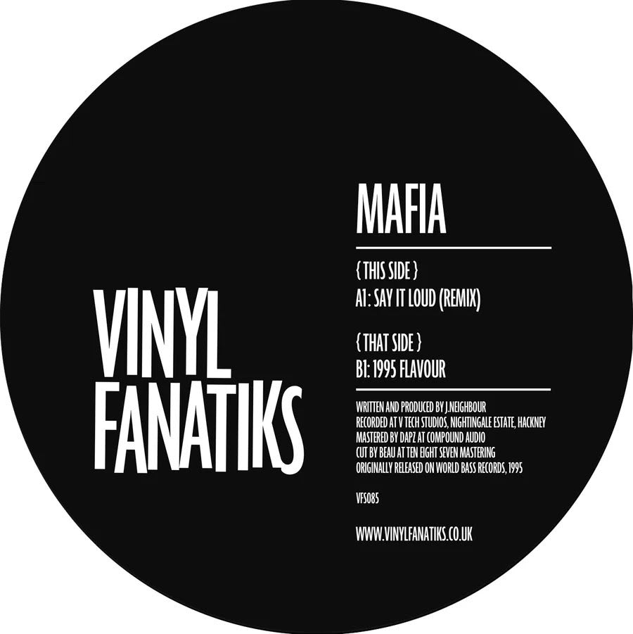 Mafia - Say It Loud (Remix) / 1995 Flavour