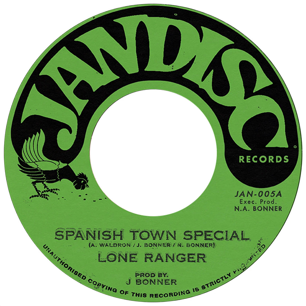 Lone Ranger / Black Emeralds - Spanish Town Special / Spanish Town Version [7" Vinyl]