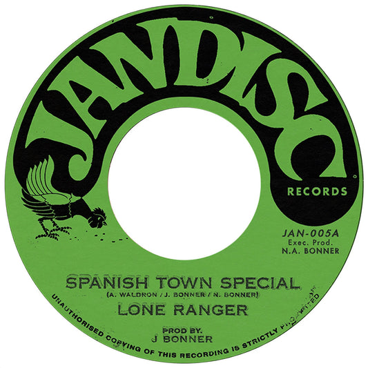 Lone Ranger / Black Emeralds - Spanish Town Special / Spanish Town Version [7" Vinyl]