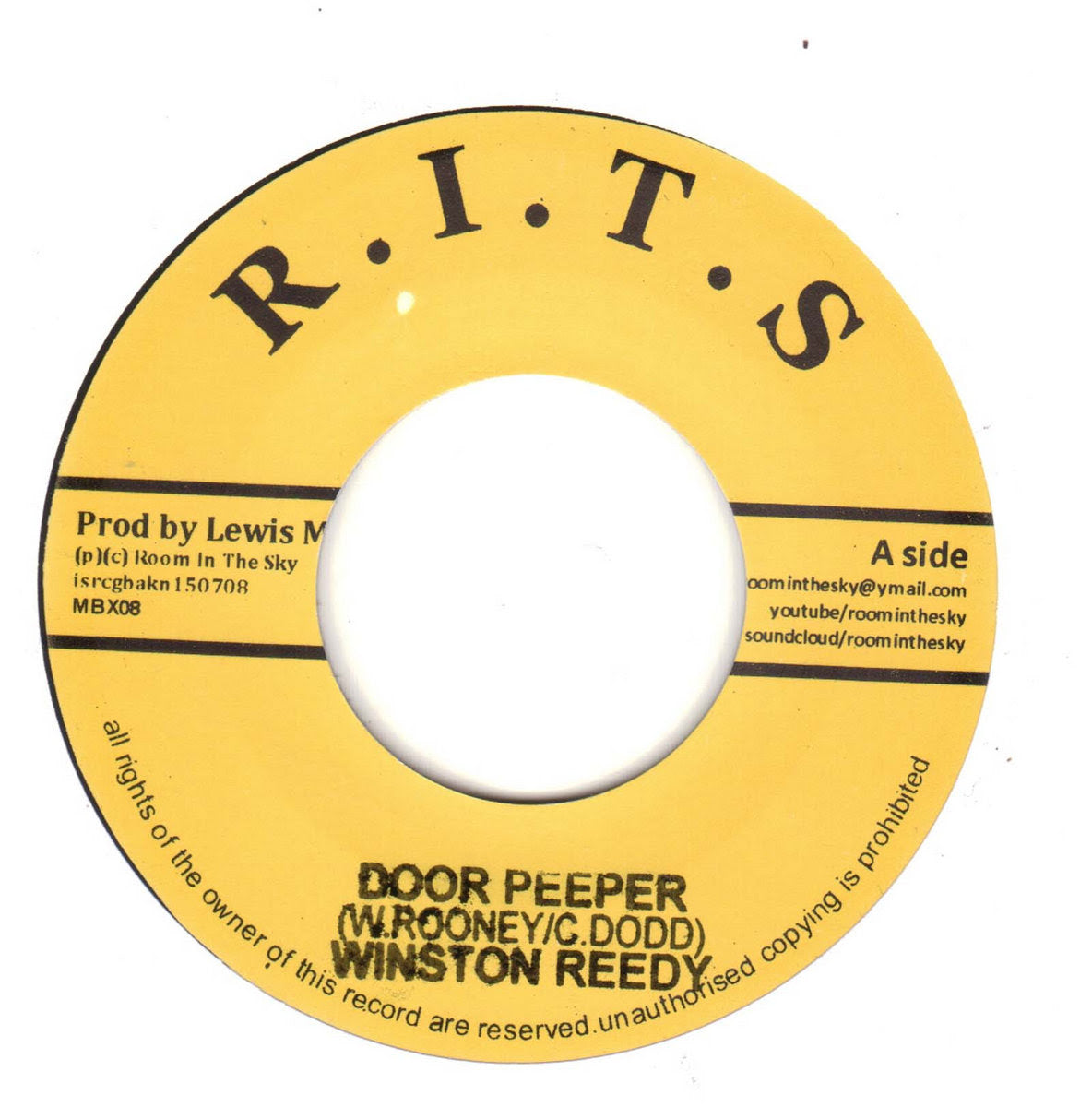 Winston Reedy - Door Peeper [7" Vinyl]